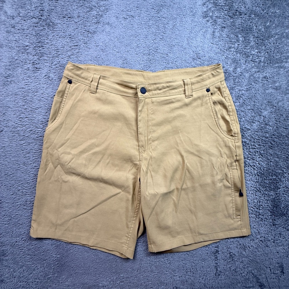 Merrell Men's Trail Shorts Beige 34 Nylon Stretch Outdoor Hiking Walking